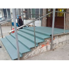 Ремонт бетонной лестницы лаборатории KDL в Москве