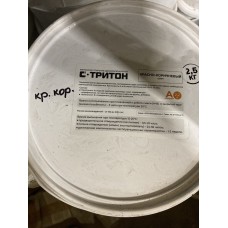 Финишное покрытие “Тритон” , 2,5 кг, красно-коричневый