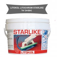 Затирочная смесь LITOKOL LITOCHROM STARLIKE C 240 кофе, 1кг